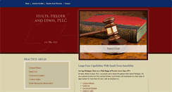 Desktop Screenshot of hultsandhelder.com